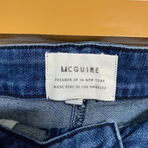 McGuire Denim Medium Light Blue Wash Women's Pencil Skirt Size 27 - Picture 7 of 11